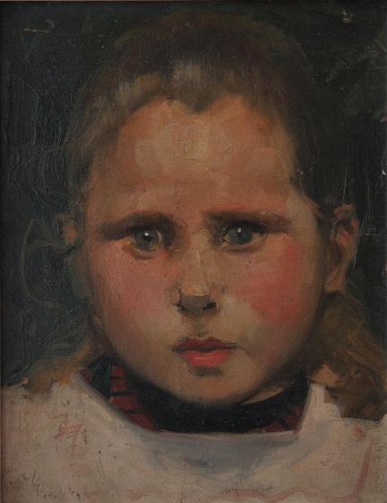Portret van een meisje Portret van een meisje